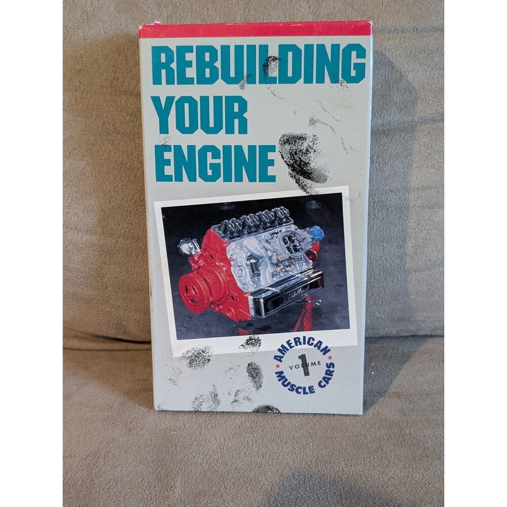 LN Tested Vtg/1991 American Muscle Cars: Volume 1 Rebuilding Your Engine Mancave